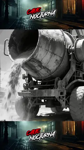 ¿Sabías que un obrero murió mezclado en cemento？