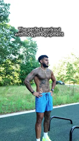 Outdoor workouts hit different. No weights, no gym. Just movement. 💪🏽 #outdoorworkout #Fitness 