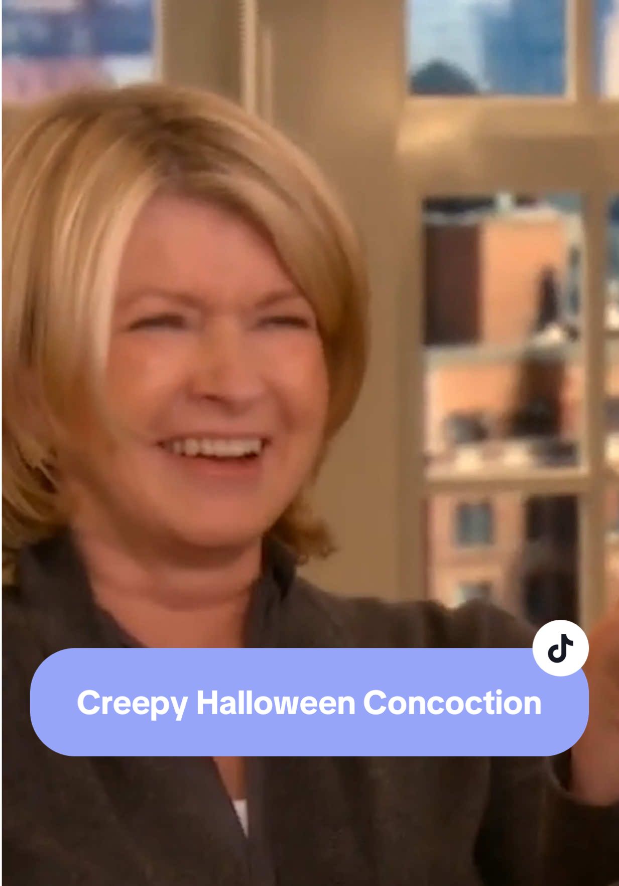 Guests will howl for this creative and super-festive punch. Simply freeze cranberry juice in surgical gloves to float in your chosen potion—it’s sure to startle and delight all night long. Watch as Martha and @BetteMidler make this creepy concoction and see more Halloween sips at the link in our bio.