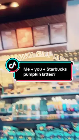 #CapCut Me + You + Starbucks pumpkin lattes?🎃 #pumpkincoffee #starbucks #spookyseason #fypシ゚viral 