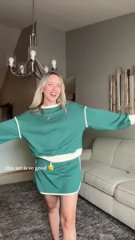 This outfit is comfortable! #comfy #outfit #skort #matchingoutfit #falloutfit 