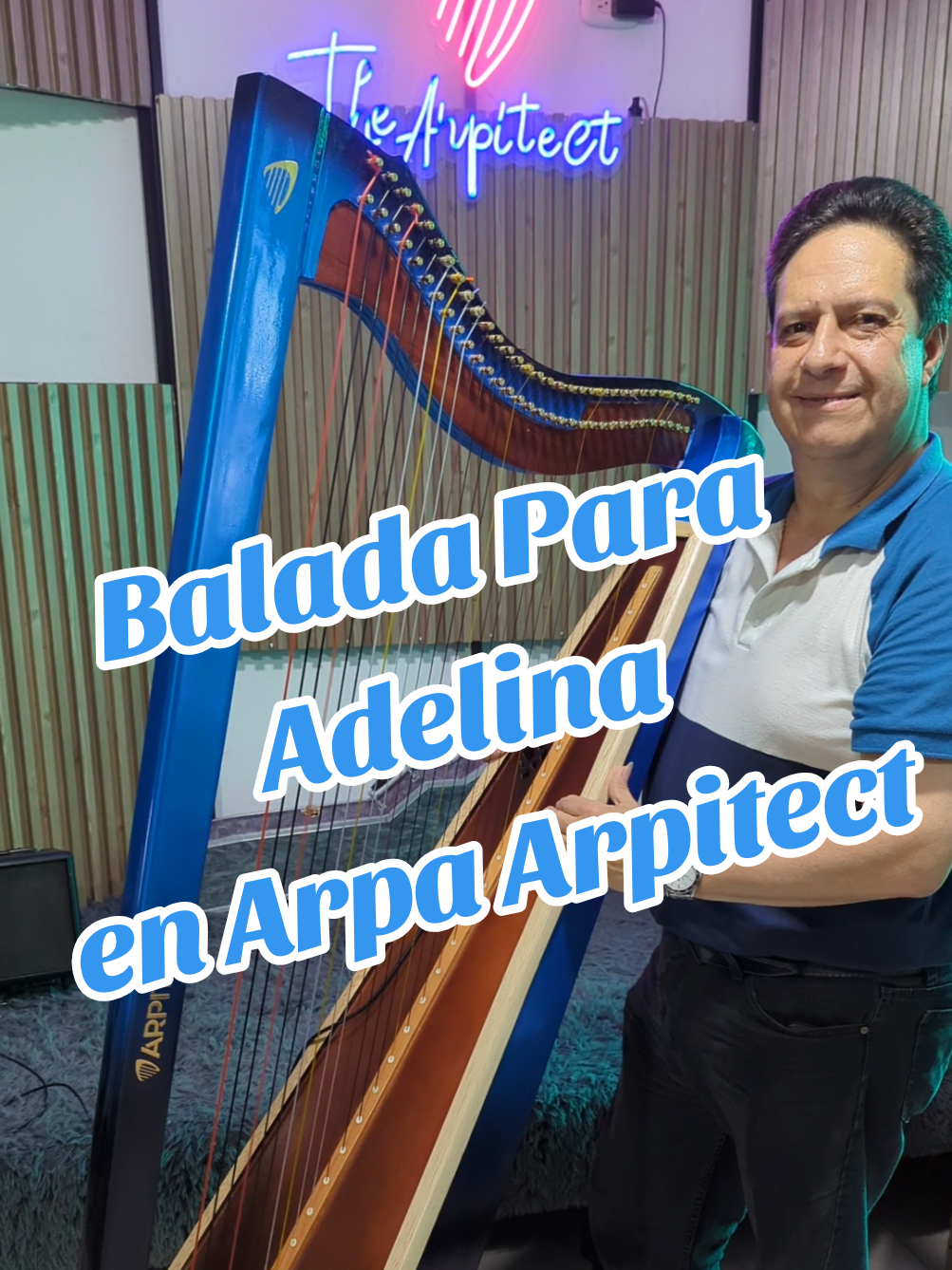 Nos visitó en Arpitect el maestro @Francisco Rojas Arpa y no podíamos desaprovechar el momento para interpretar esta bella pieza de la música instrumental #baladaparaadelina 