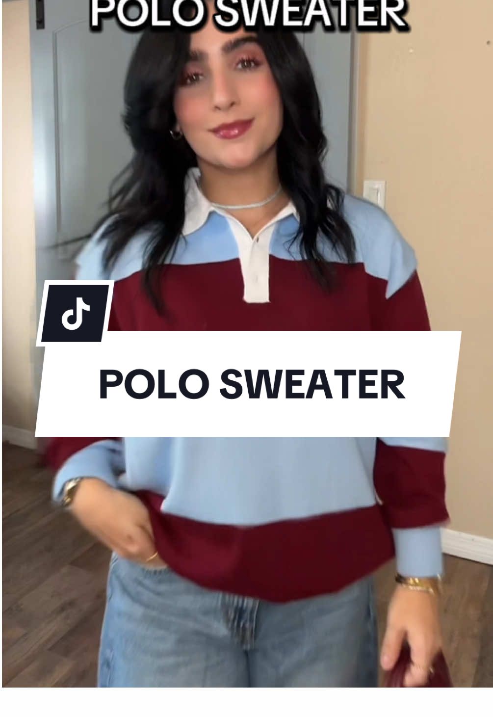 Perfect Polo Sweater (size: small) #sweater #sweaters #polosweater #poloshirt #TiktokShopCreatorsPicks 
