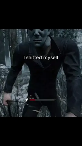 I screamed when I got jumpscared by myers #dbd #deadbydaylight #deadbydaylighttok #xyzbca #fyp 