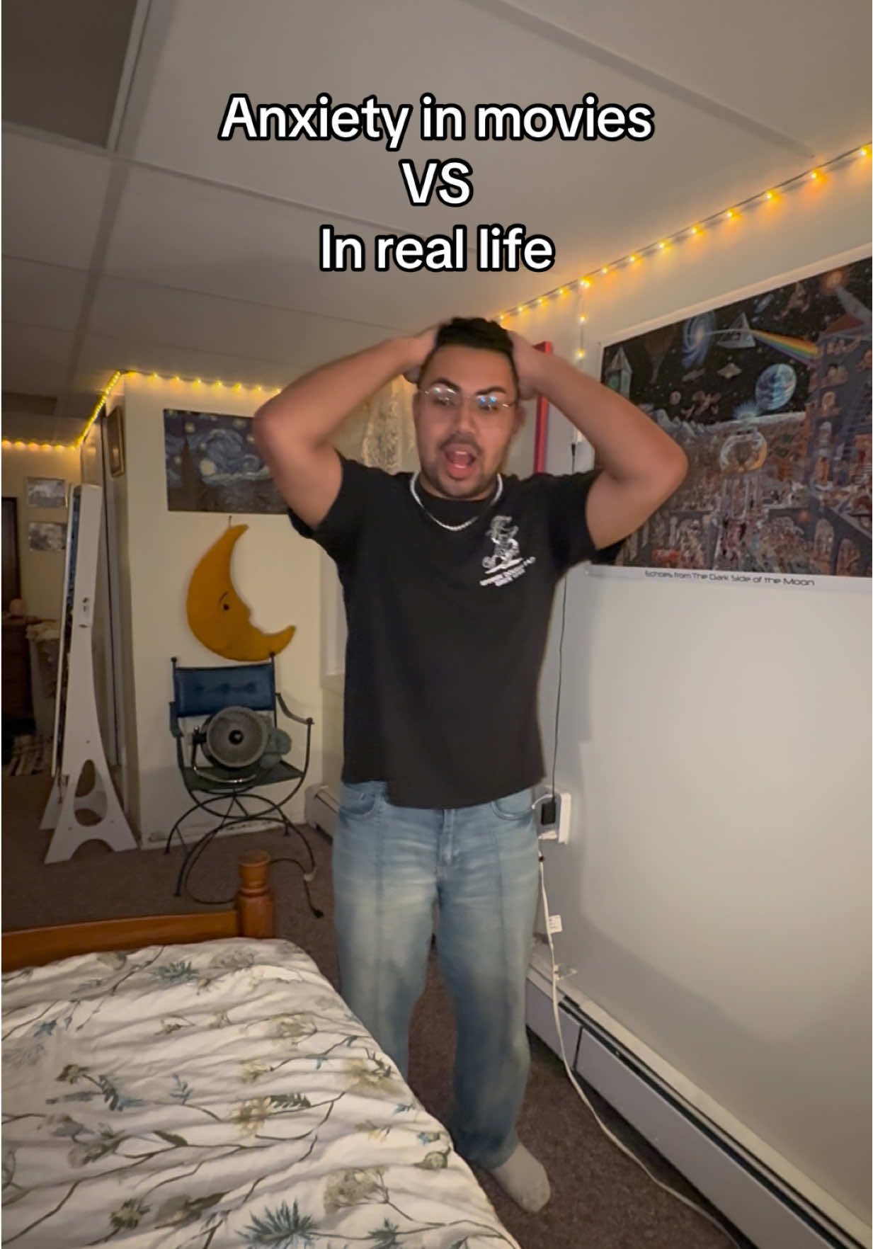 This is how anxiety affects me on a daily basis #skit #pov #relatable #MentalHealth #halloween 