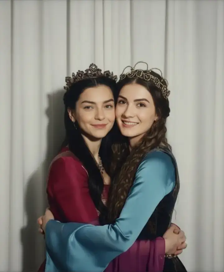 huricihan & nurbanu 💅🏻🎀🫂 #nurbanusultan #huricihansultan #magnificentcentury #gemini #fypシ゚ 