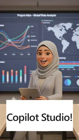 #LearnOnTikTok #تعلم_على_التيك_توك تعرّف إلى Copilot Studio 🤖 أنشئ مساعدك الذكي في التعليم بخطوات بسيطة! 📖 الوصف المقترح: في هذا الفيديو سنستكشف معًا Copilot Studio من Microsoft — أداة مذهلة لإنشاء مساعدين ذكيين باستخدام الذكاء الاصطناعي. تعلم كيف تستخدمه كمعلم أو طالب، وكيف تشترك فيه باستخدام بريدك المدرسي أو المهني. 📲 الهاشتاجات: #CopilotStudio #ذكاء_اصطناعي #تعليم_رقمي     