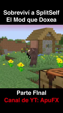 Sobreviví a SplitSelf en Minecraft Parte 2 📎 de MODS en BIO #Minecraft  #minecraftmemes  #fyp  #minecrafthorror 