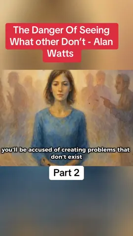 The Danger Of Seeing What other Don’t - Alan Watts       #alanwatts #boundaries #wisdom #philosophy #fyp 