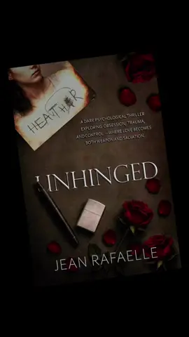 I. LITERARY / PSYCHOLOGICAL CONTEXT TRIGGER DISCLOSURE:      Unhinged is written with literary, psychological, and psychodynamic depth in mind. It explores trauma, repression, projection, defense mechanisms, and personality pathology. The narrative is intentionally structured to mirror Heather’s psychological experience — dissociation, vulnerability, and moral complexity — alongside Hugo’s manipulative and psychopathic tendencies. Expect detailed psychological and archetypal mappings, Jungian shadow and anima/animus dynamics, and narrative architecture as emotion.      ________________________      II. EDITORIAL / ACADEMIC TRIGGER DISCLOSURE:   Editorial Content Statement / Academic Context:      The narrative engages with psychological realism and psychodynamic themes, particularly the manifestations of trauma, repression, projection, and moral ambivalence in human relationships.      Sensitive material includes:   – Depictions of psychological and emotional abuse   – References to sexual coercion and relational trauma   – Clinical discussions of psychopathy and narcissistic pathology   – Portrayals of dissociation, trauma response, and moral injury      These elements are used not for sensationalism but to examine the blurred boundaries between victim and perpetrator, trauma and survival, attachment and control.      The work positions itself at the intersection of literary fiction and psychological horror, employing narrative introspection and psychodynamic mirroring as tools of character analysis. It is a text about the mechanics of trauma, not its aesthetics.    ----BLURB----- When Hugo was sent to prison, the only person who remained in his thoughts was Heat—the woman who taught him the logical meaning of love.      Diagnosed with antisocial personality disorder, he loved her in his own way. But her betrayal turned that love into anger.      In jail, his anger festered into obsession.      And now, after two years of incarceration, Hugo Fabian is free. The darkest side of him no longer wishes to hide.      His obsession with her has become psychopathic.   He is ready to haunt her and to own everything about her:   Her scarred mind, body, and soul.   Even her pain and fear.      Most importantly, he wants her heart. Shattered or whole, it doesn't matter. He intends to own it---every piece---without using force, because she will beg him to do so. #darkromancebooktok  #BookTok  #psychologicalthriller  #psychologicalabuse 