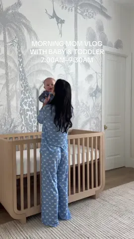 Slept until 7AM because the baby monitor died…oops 😭 #momof2 #morningroutine #dayinmylife #momvlog #spendthemorningwithme 
