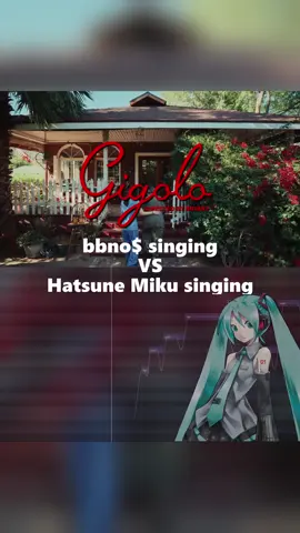 I am TIRED of @bbno$ lying about using Hatsune Miku in his new song “gigolo”. I made a side by side comparison where you can clearly hear that Hatsune Miku is NOT the original singer. I also tried tuning and mixing her as close to the original as possible for the best comparison. #hatsunemiku #bbno$ #vocaloid #controversy #fyp 