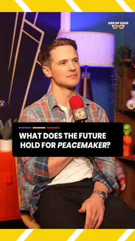 In #Jamesgunn Freddie Stroma trusts.   We talked to #FreddieStroma at #newyorkcomiccon about what the future holds for #Peacemaker, and he’s just along for the ride … as long as Gunn is driving. #nycc 