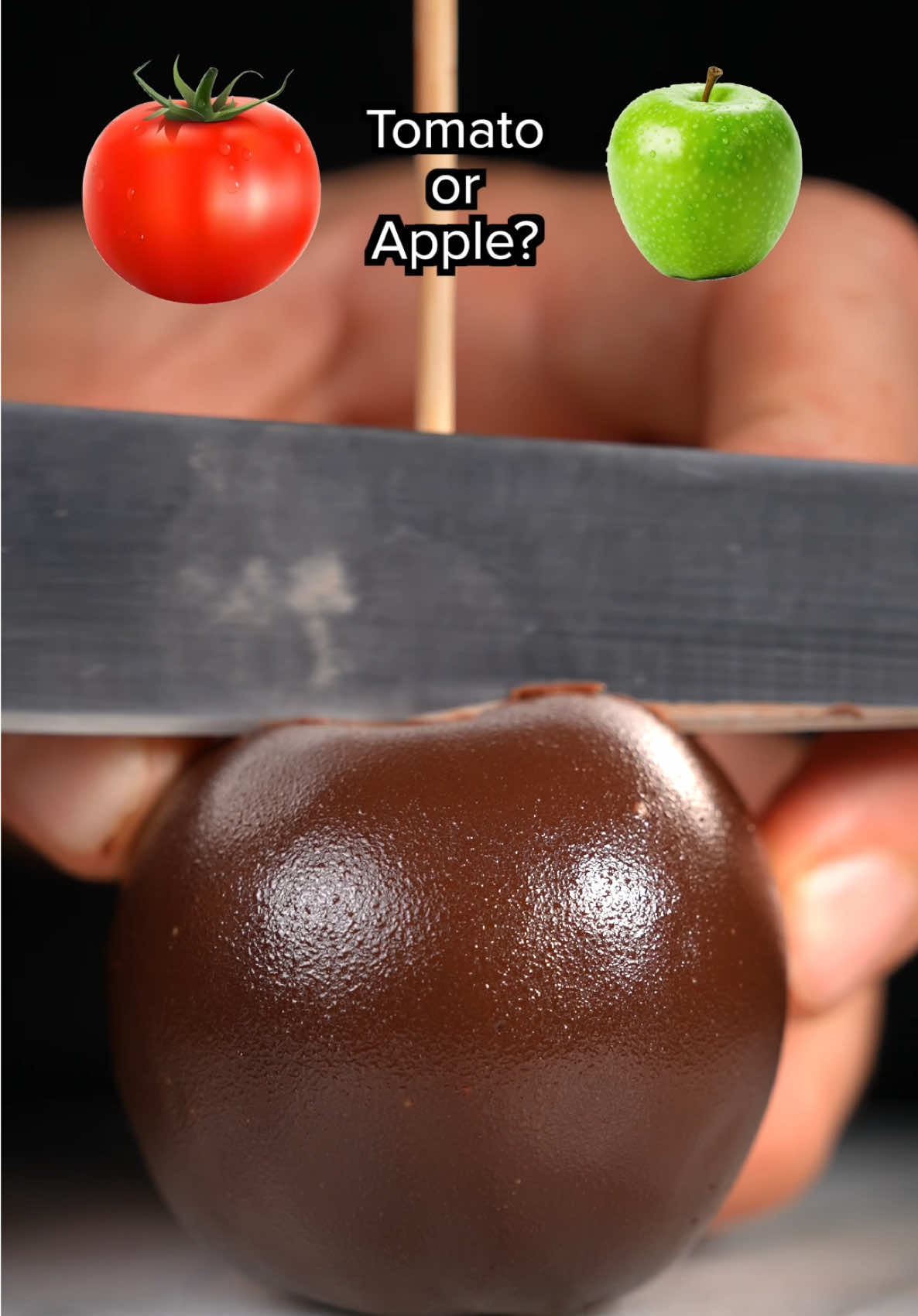 Is this a tomato 🍅 or an apple? 🍏 
