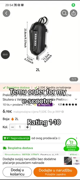 Temu order🔥🔥#fyp #escoter #temufinds #upgrade #shopping @Temu 