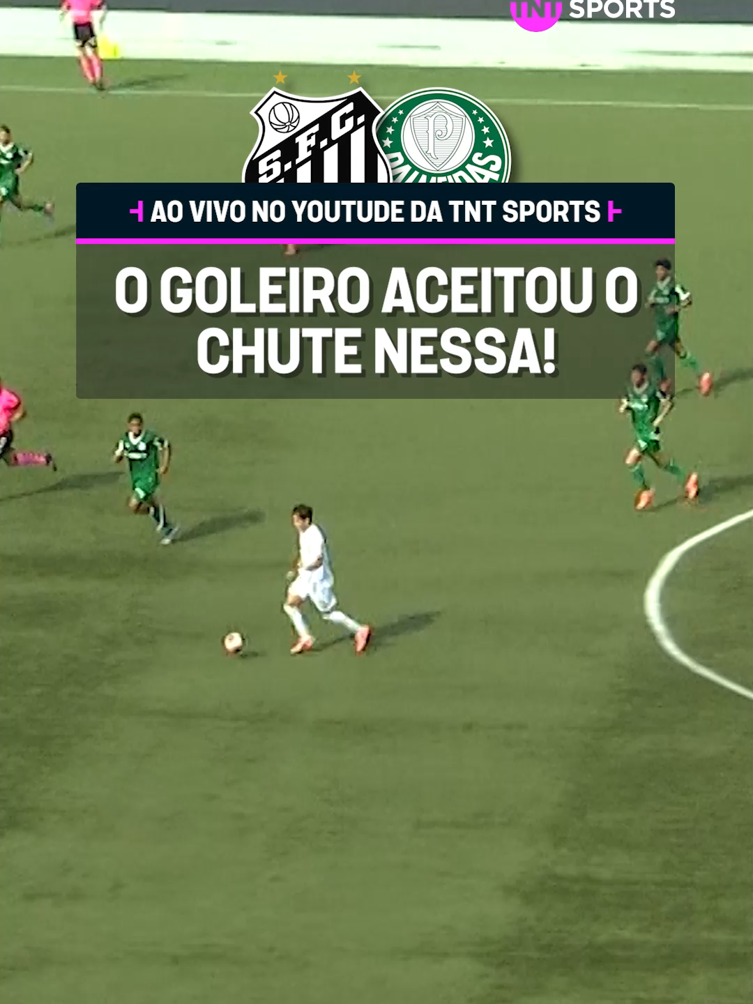SANTOS EMPATOU TUDO DE NOVO NO CLÁSSICO SUB-20!! 🐋🐋 Mateus Xavier invadiu a área do Palmeiras, arriscou o chute e o goleirão aceitou!!  🎙️: @ennioricanelo É AGORA! Santos X Palmeiras AO VIVO pelas semifinais do Paulistão sub-20 - ACOMPANHE AO VIVO no Youtube da TNT Sports! #FutebolBrasileiro #tiktokesportes #foryoupage #sportsontiktok #foryou #fyp #palmeiras #santos #news