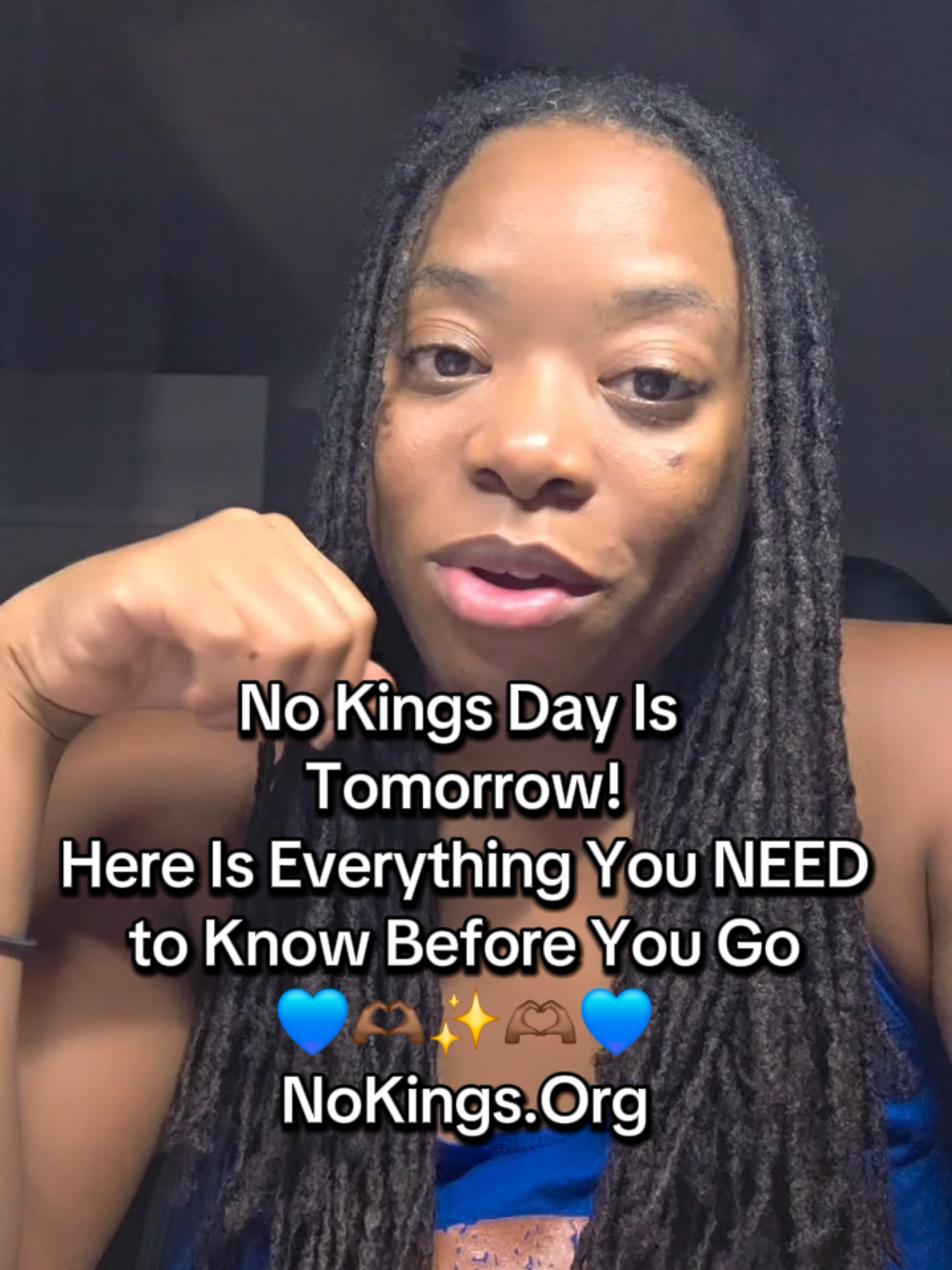 No Kings Day is tomorrow. Here is what you need to know before you go. Keep it peaceful ✌🏾,  stay focused on your objective, stay strong, you got this! 