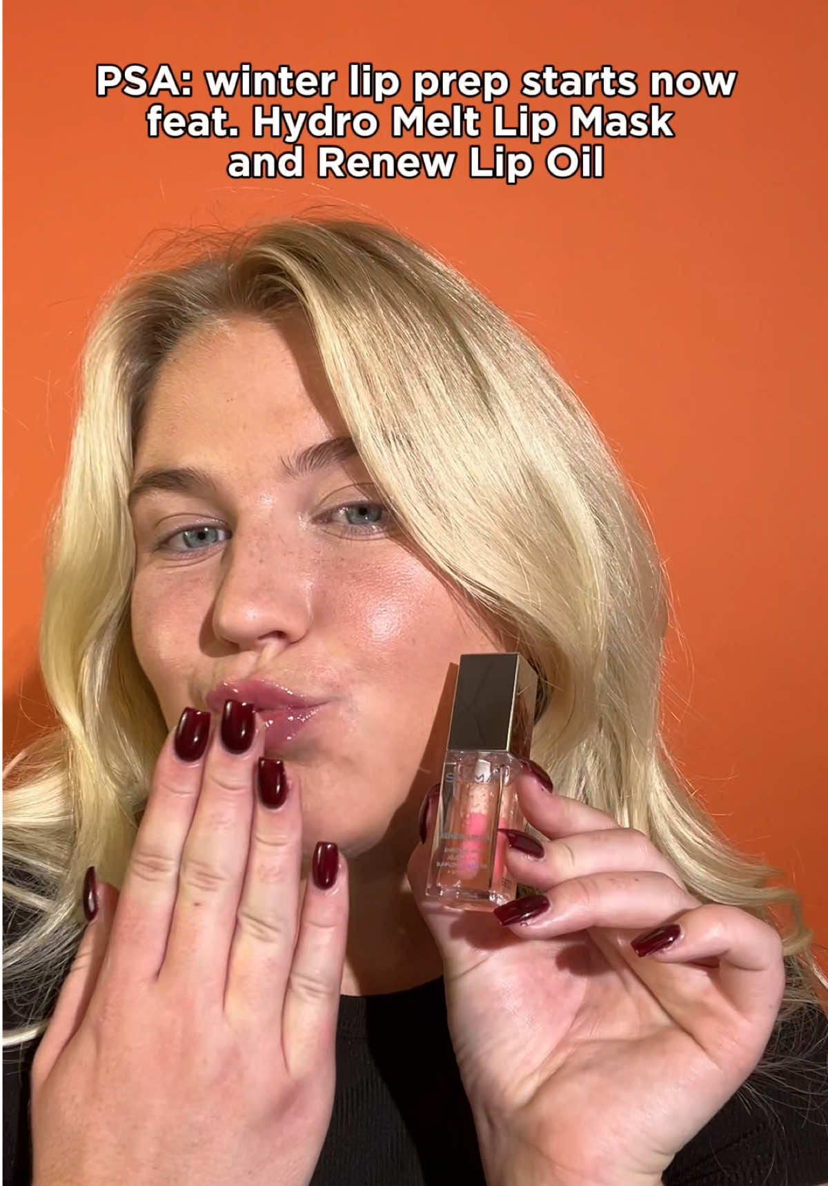 Our hydrating lip duo = smooth, soft, and glossy perfection💋💄 #SigmaBeauty #lipmask #lipoil #hydration #makeup 