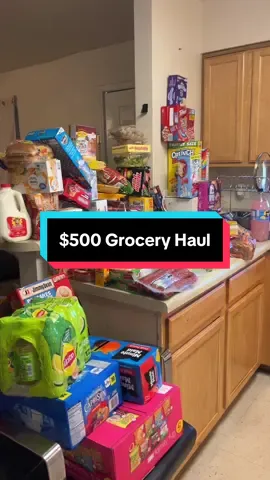 $500 Grocery Haul 🥰 #fyp #foryou #foryoupage #emonygroceryhaul 