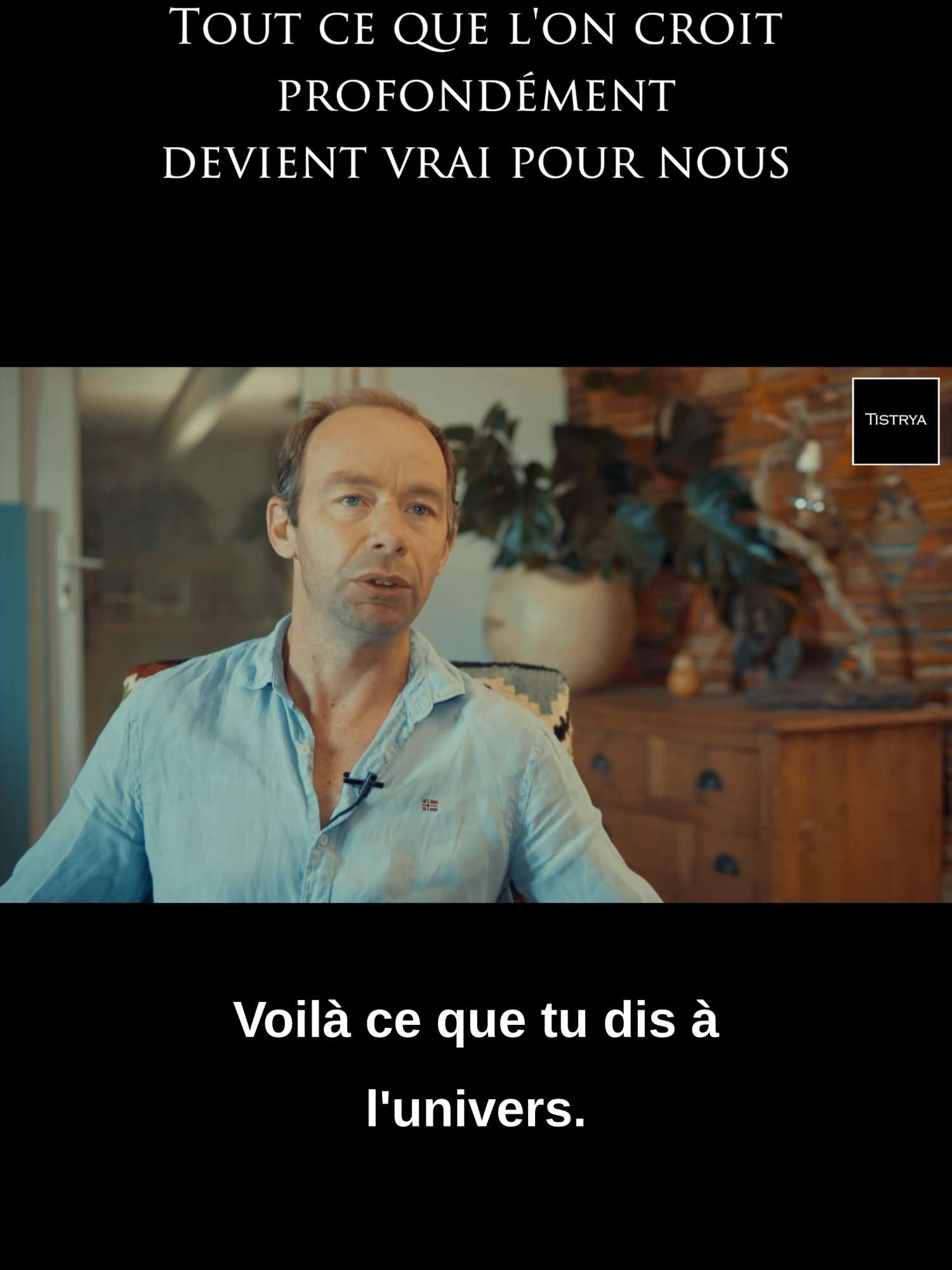 Tout ce que l'on croit profondément devient vrai pour nous (Avec Franck Lopvet) #spiritualité #pouvoirdelintention #loidelattraction #subconscient #tistrya #visualisation