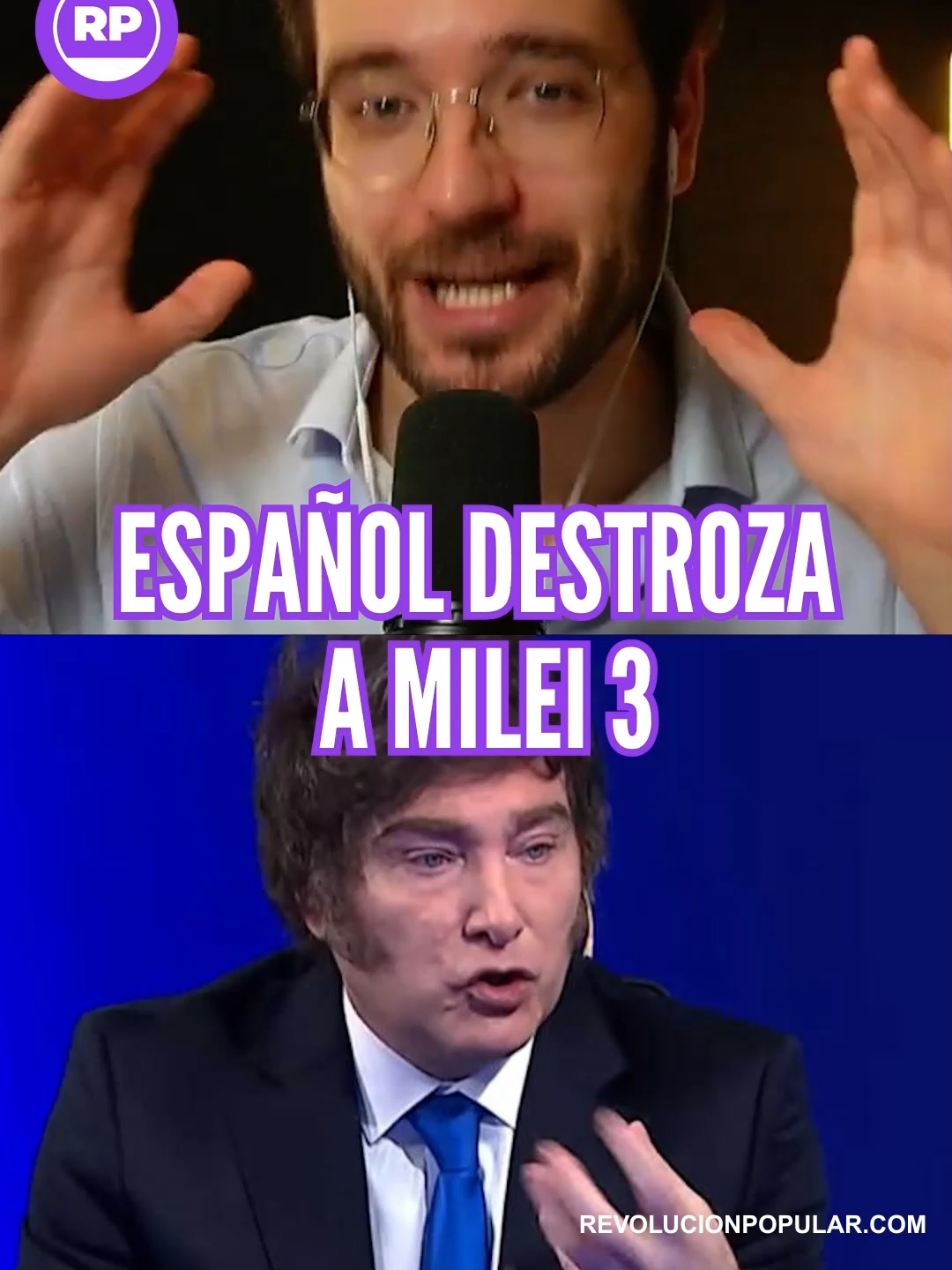 Youtuber Español destroza a Milei 3