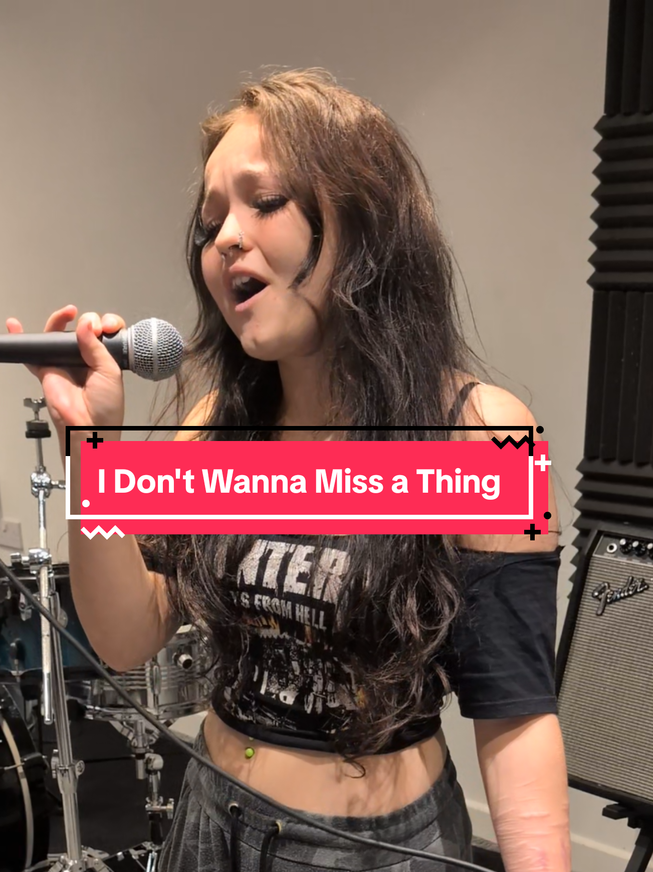 A bit of #Aerosmith from @swagabella  #idontwannamissathing 🚀 #singingchallenge #rockmusic #rocktok 