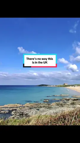 There’s no way this  is in the UK #cornwall #bluesea #clearwater #originalcontent #fyp 
