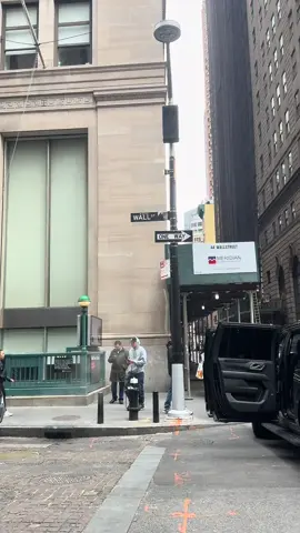 it's giving succession #wallstreet #succession #financialdistrict 