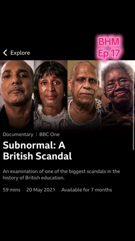 This one is a must watch  #BLACKHISTORYMONTH #bhm #documentaries #fyp @BBC iPlayer 