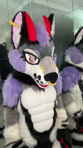 Must’ve been the wind 👀 #furry #fursuit #fursona 