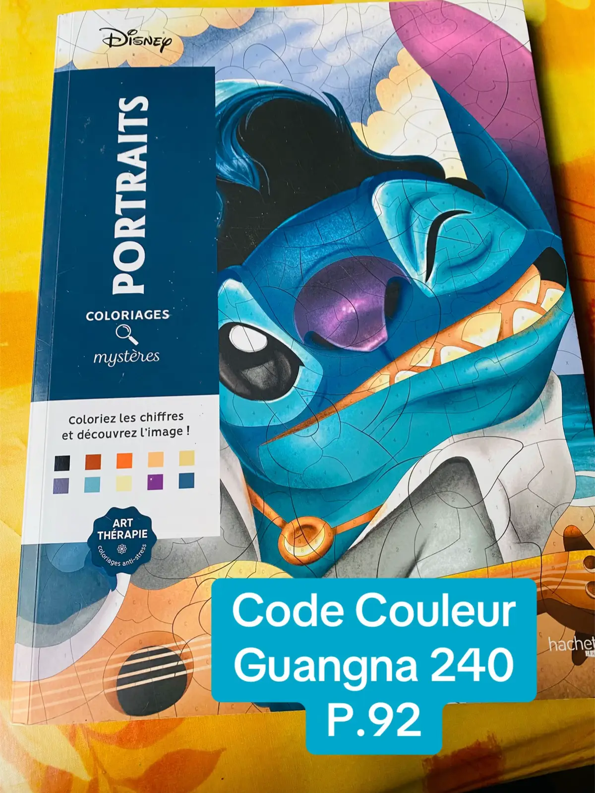 Code couleur Guangna 240, Vice versa page 92 #Disney #Guangna #Colodisney #Colomystere #ViceVersa 