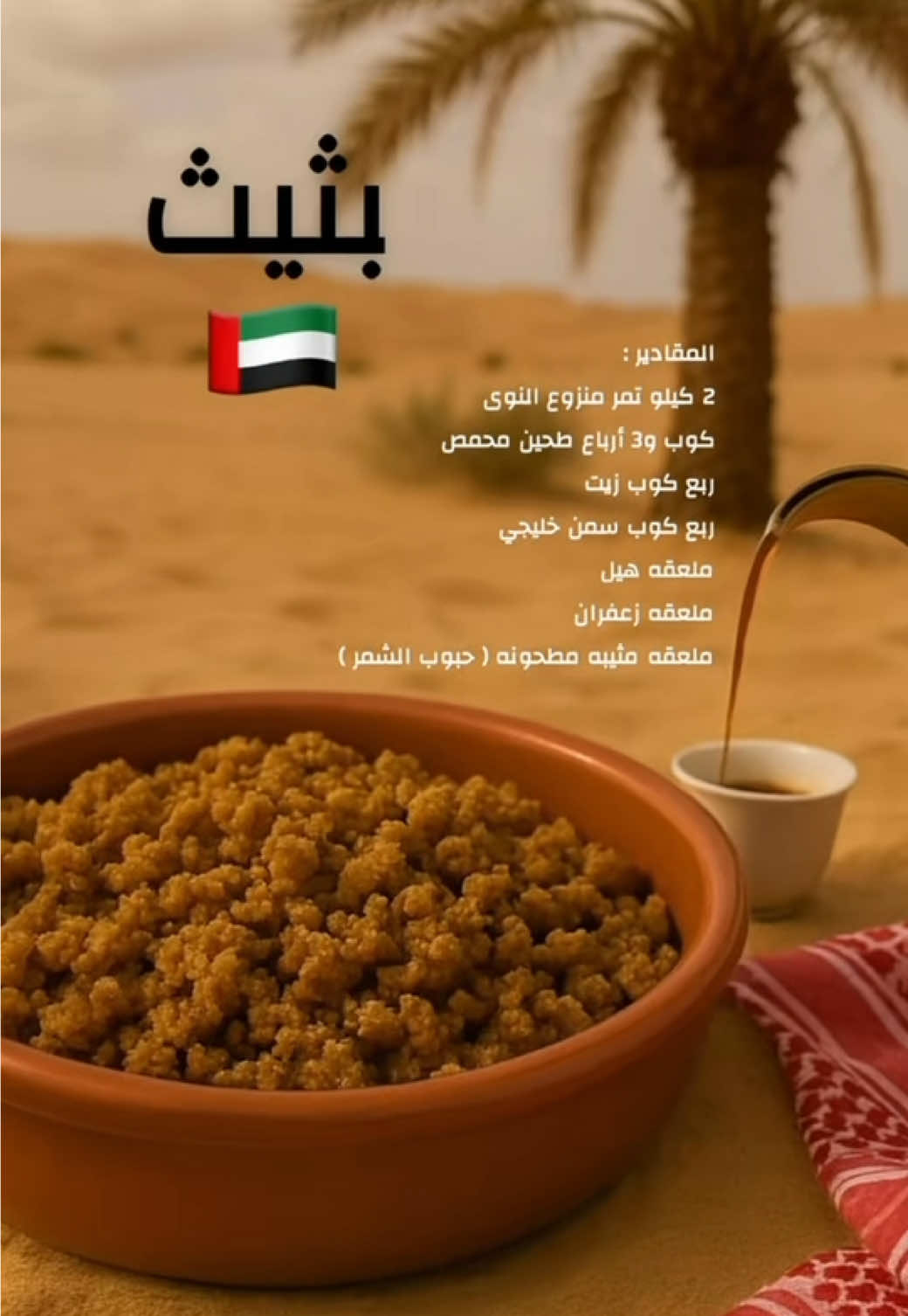 #بثيث #بثيثة #بثيثة_الامارات #بثيثة_التمر #اكلات_اماراتية 