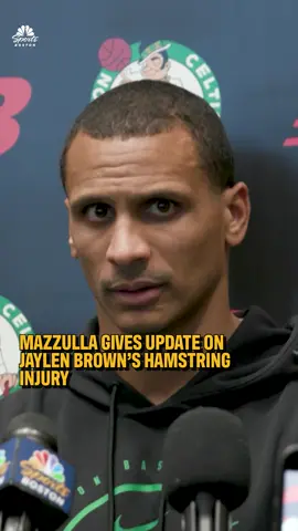 Joe Mazzulla shares some (mostly) positive news on JB's injury 🤞