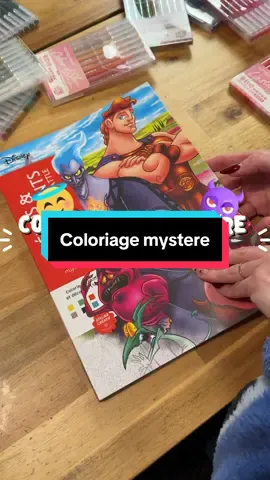 😍😍😍 @Hachette Livre  #tiktokshop #colo #coloriagesmysteres #disney #coloriagemystere 