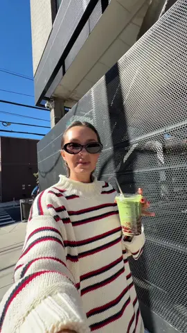 so good but I will miss my blueberry until next season ❤️‍🩹 #matcha 