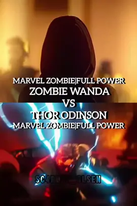 Zombie Wanda vs Thor Odinson#thormarvel #wandamarvel #vsbattle #fyp #1v1edit 