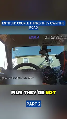 They blocked everyone like they owned the street… then THIS happened PART 2 #Bodycam #Cops #Police #Foryou 