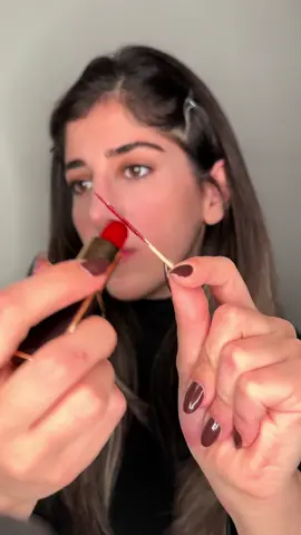 Red lipstick makeup for halloween 🎃  @tomfordbeauty scarlet rouge @maccosmetics Diva