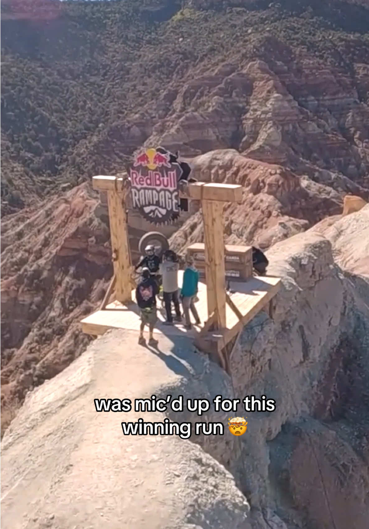 she said “let’s make history again” 🫡 Congrats #RobinGoomes Back-to-back Red Bull Rampage champ!