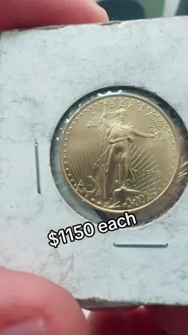 1/4 ozt American gold eagles #gold #goleeagels #goldforsale #bullion #americangoldeagles 