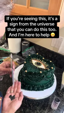 You can do it too. #CakeTutorial #homebaker #cakesfromscratch #customcakes #CakeDecorating 