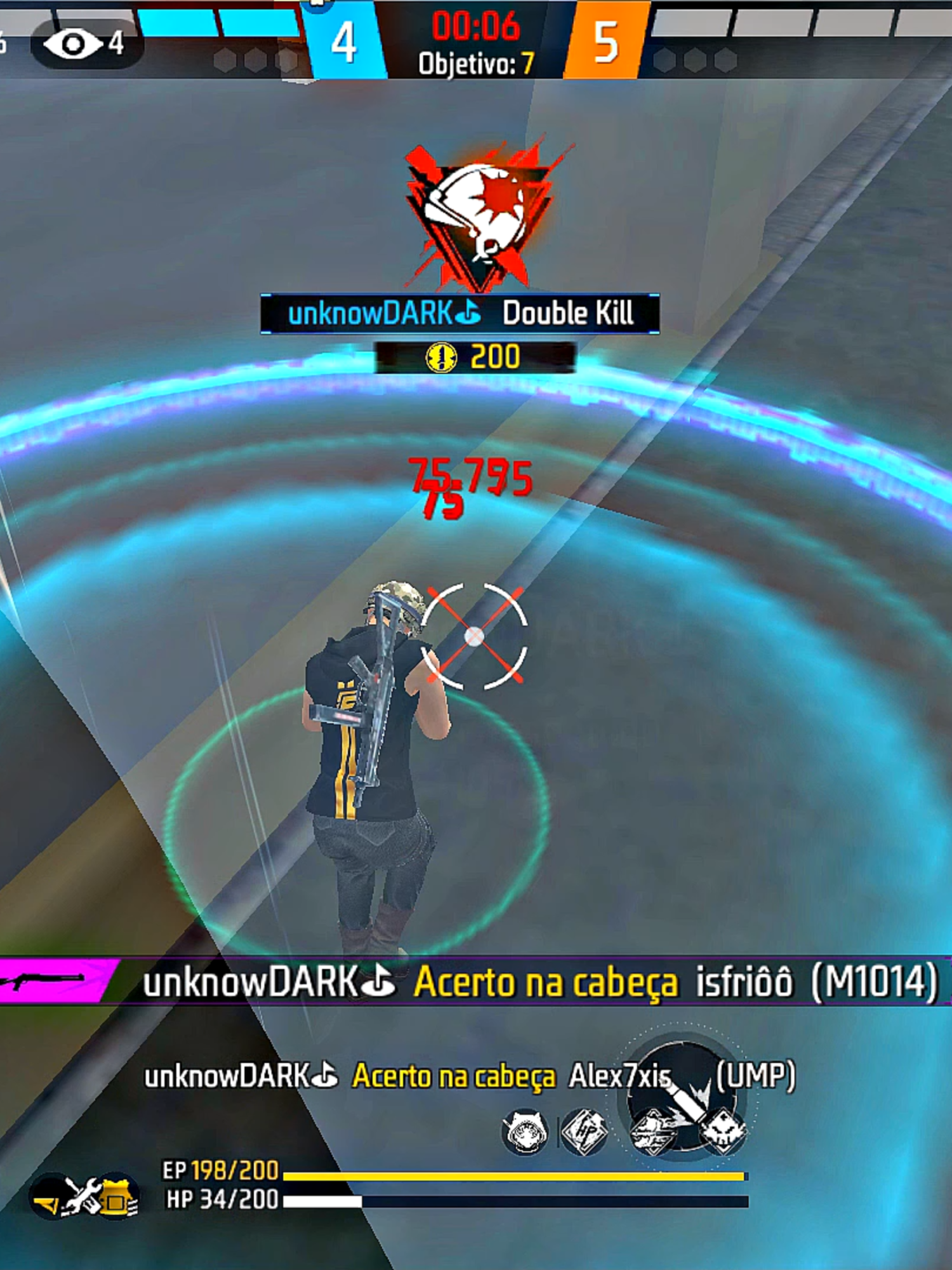 mostrei o poder da unknow sensi alta para esses inimigos no AP e isso aconteceu. adquirir minha sensi é só ir no perfil do ttk.😁 . . . . . #freefire #unknowdark #freefireindonesia #d4rknessz #xit