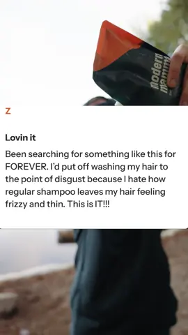 Search no longer Z, you can finally wash your hair and not hate the way it feels after 🙌🔥 🏷️ - - - #modernmammals #menshair #haircare #shampoo #hair      
