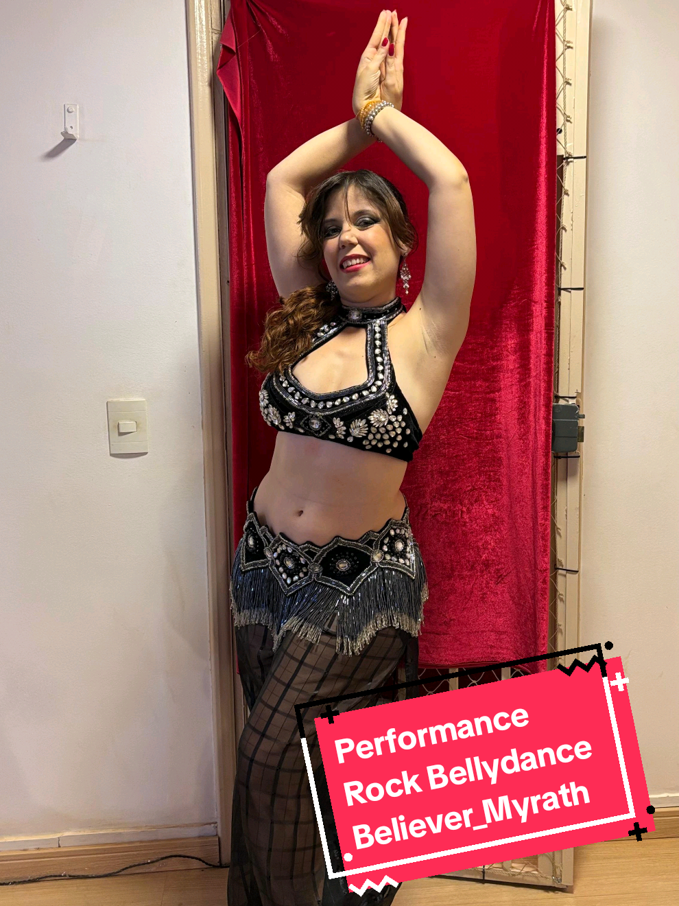 Performance Rock Bellydance  Believer_Myrath  #bellydance ##dançadoventre #raqssharqi #dança #dance 