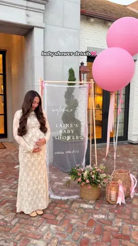 perfect night celebrating laine and baby girl!!🎀🪿 #babyshower #ribbonsandlace #babygirl #babyshowerideas #prettyinpink @laine turner 