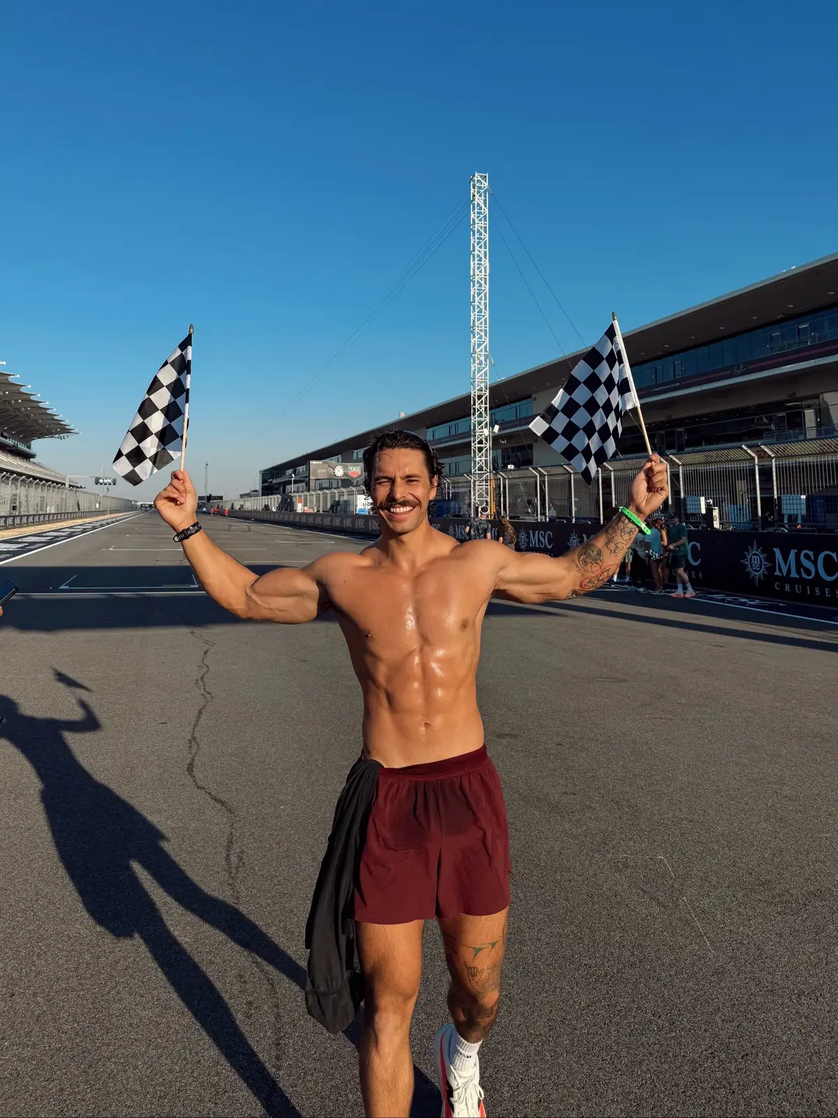 F1 weekend in atx! 5k on the track, sign me ferrari 