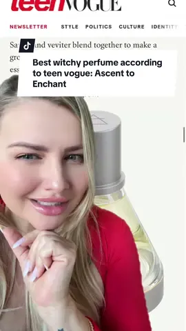 Best witchy perfume according to teen vogue: Ascent to Enchant #witchy #perfume #perfumetiktok #perfumetok #ascenttoenchant 