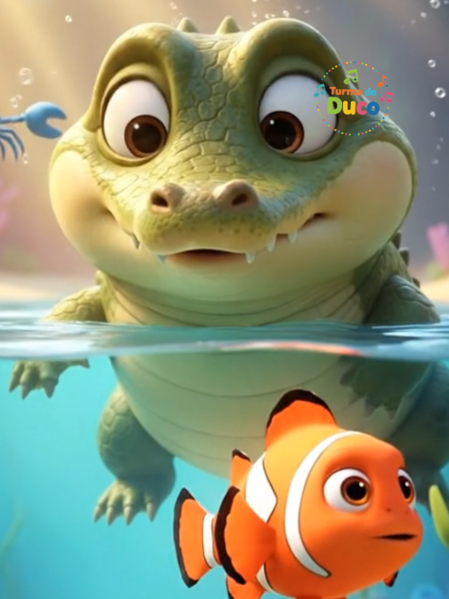 O jacaré foi passear lá na lagoa...🎶 #viral #animals #tiktokkids #dancekids #tiktokparacriança 