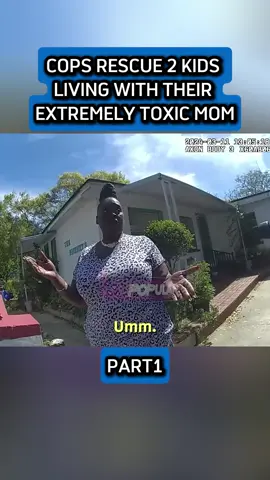 COPS RESCUE 2 KIDS LIVING WITH THEIR EXTREMELY TOXIC MOM  #childrescue #policefootage #viralnews #bodycamvideo