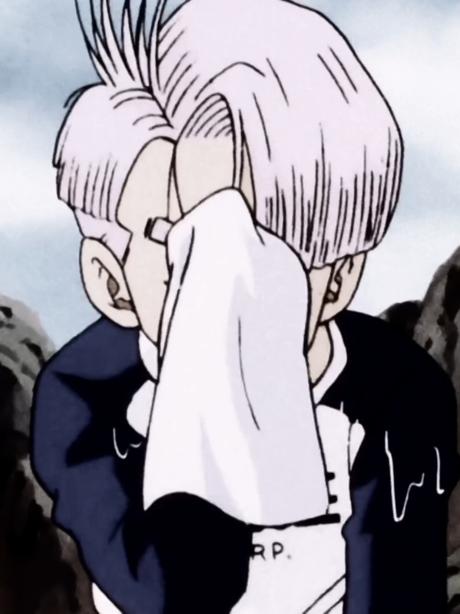 then they destroyed his timeline in super #trunks #dragonball #dbz #futuretrunks #futuregohan 
